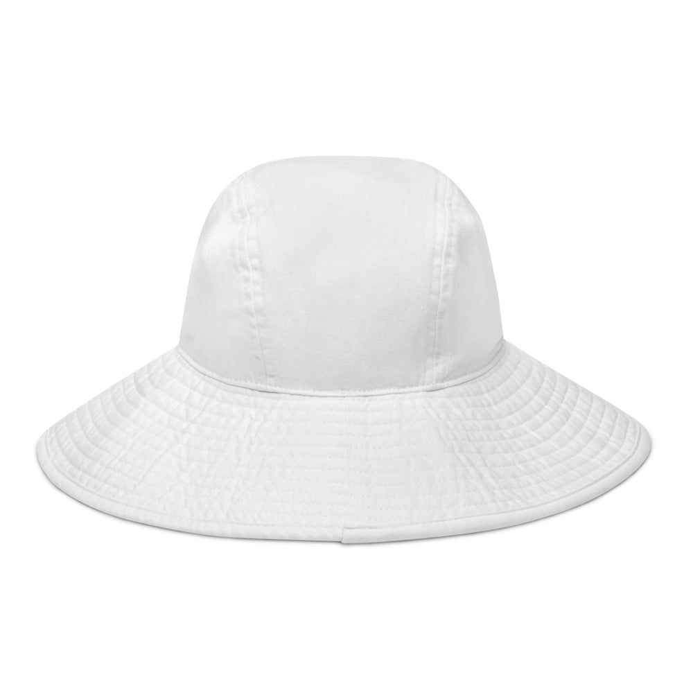 Wide-brim Bucket Hat
